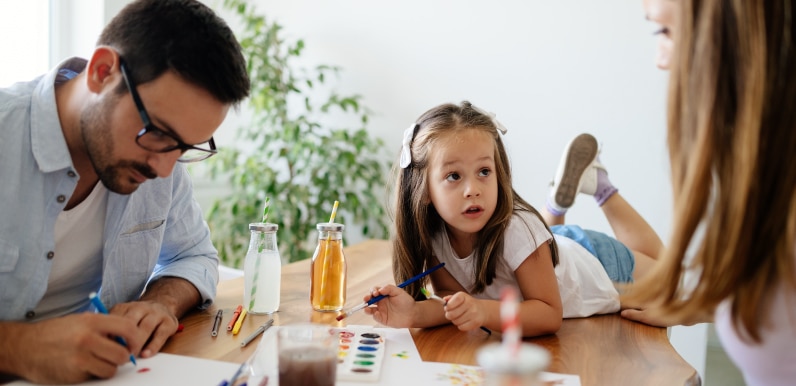 Juegos, reglas y mucha paciencia: la cuarentena con los hijos