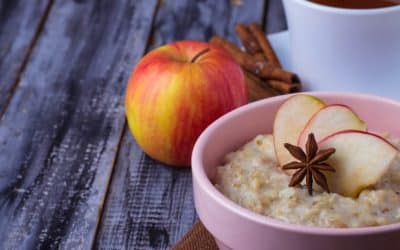 ¡Cocinemos en familia!: Avena al horno con canela y manzana